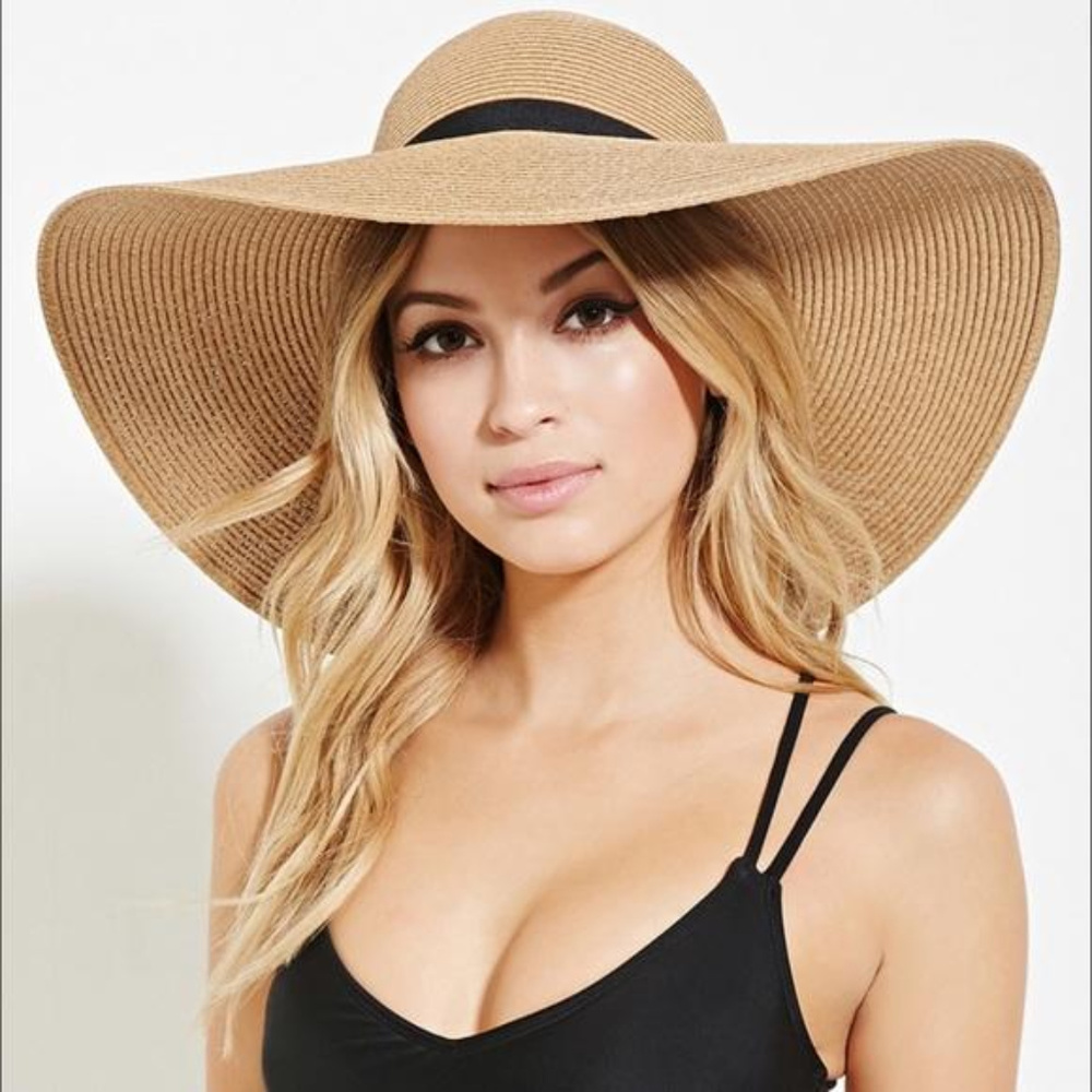 Super Wide Brim Straw Beach Hat